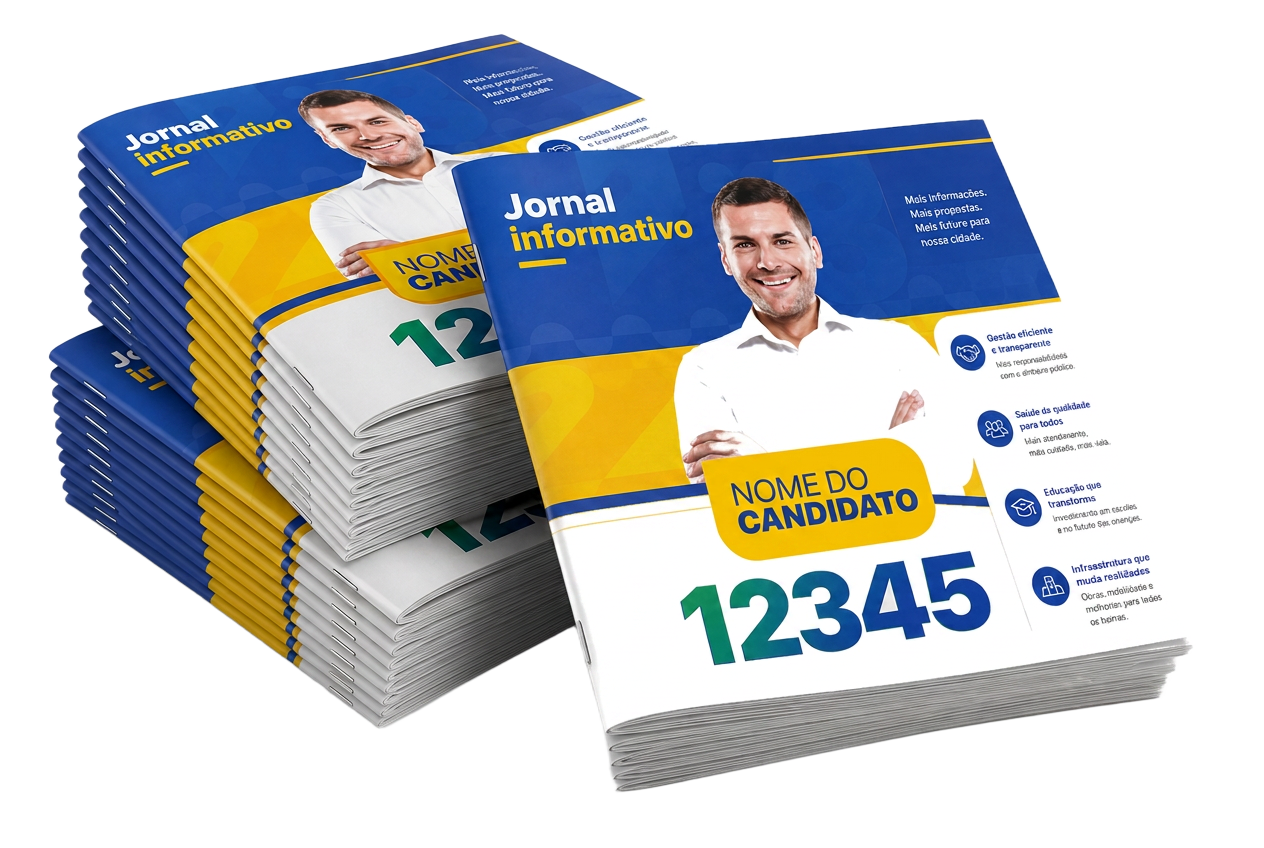 Mockup de caderno de propostas impresso